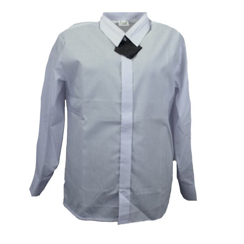 Camasa cu maneca lunga pentru baieti Gies KSL-197C, Alb, 122 cm