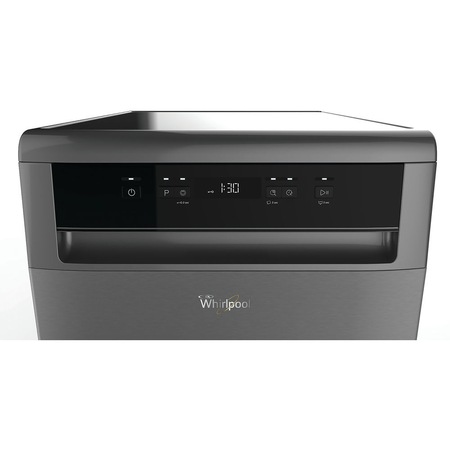 Masina de spalat vase Whirlpool ADP 301 IX, 10 seturi, 6 programe, Clasa A+, 45 cm, Argintiu