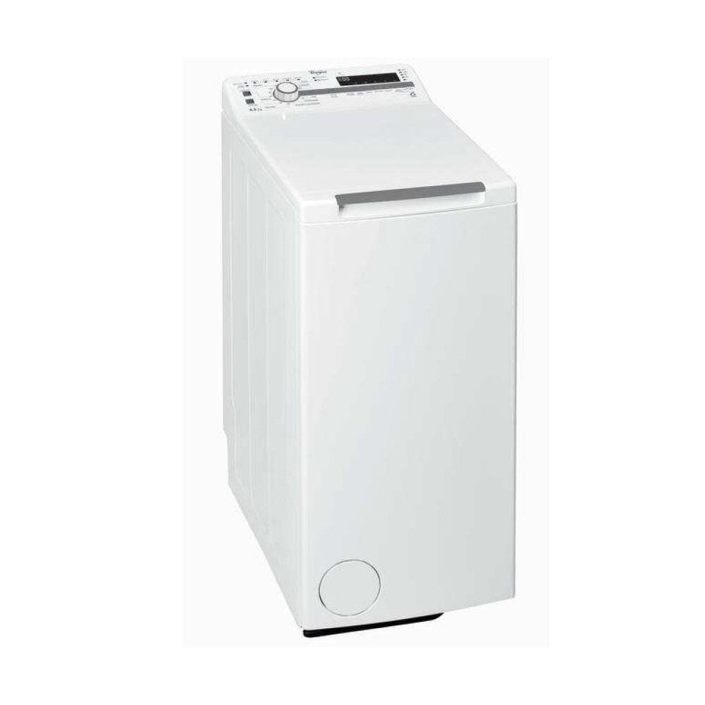 Пералня с вертикално зареждане Whirlpool TDLR 60210, 6th Sense, 6 кг, 1200 об./мин, 40 см, Клас A+++, Бяла