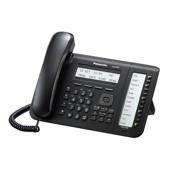 Telefon IP proprietar Panasonic KX-NT553X-B, Negru Telefon IP proprietar Panasonic KX-NT553X-B, Negru