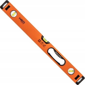 Nivela (boloboc) aluminiu cu maner, 3 bule, orizontal, vertical, 45 grade, 80 cm, NEO Nivela (boloboc) aluminiu cu maner, 3 bule, orizontal, vertical, 45 grade, 80 cm, NEO