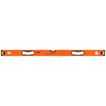 Nivela (boloboc) aluminiu cu maner, 3 bule, orizontal, vertical, 45 grade, 100 cm, NEO Nivela (boloboc) aluminiu cu maner, 3 bule, orizontal, vertical, 45 grade, 100 cm, NEO