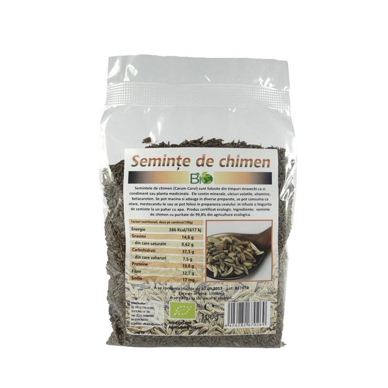 Seminte Chimen Bio 100 grame Deco Italia