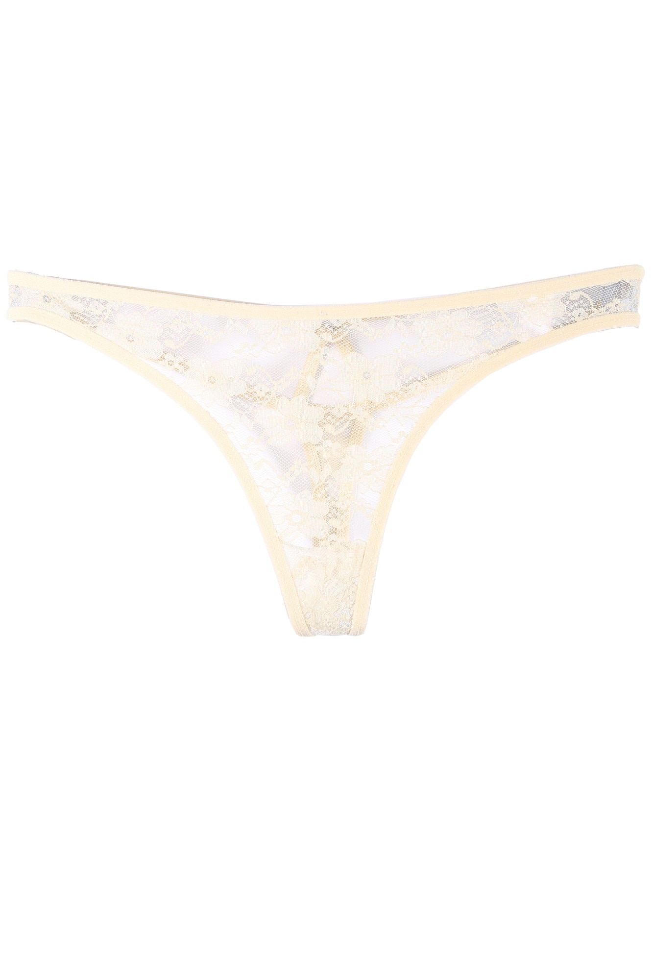 Chiloti sexy dama, tanga, dantela, S-M INTL, Bej, S-M