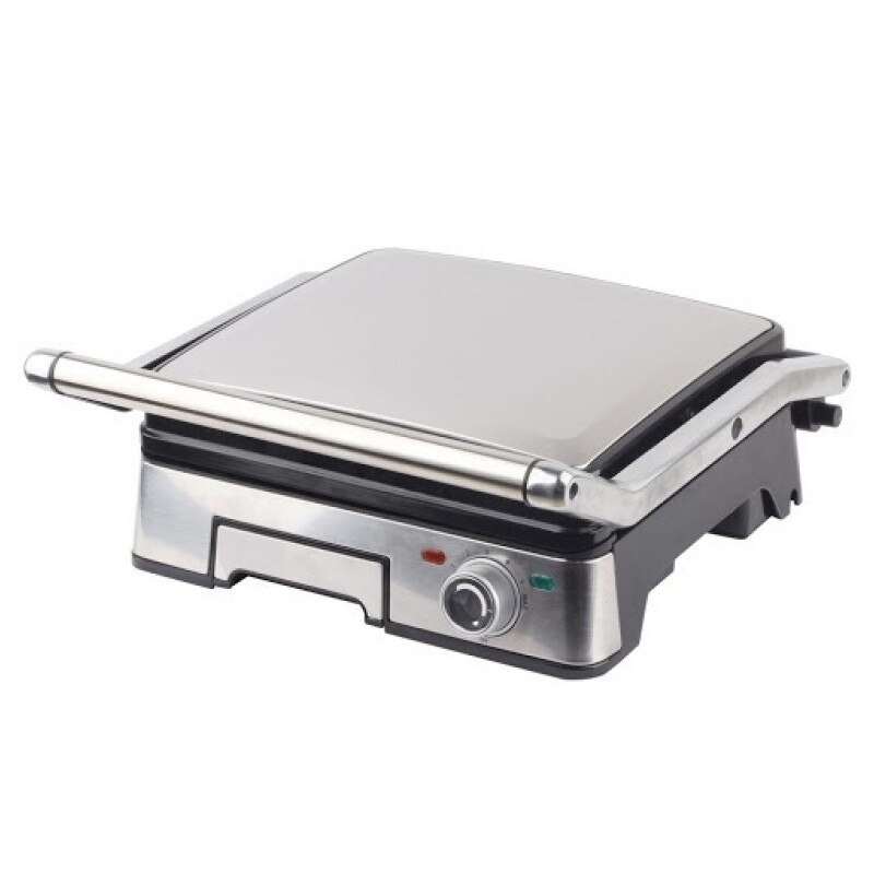 Gratar electric Ardes, AR1S40, 1800 W, Grill, Invelis antiaderent, Termostat, Placa detasabila, Inox