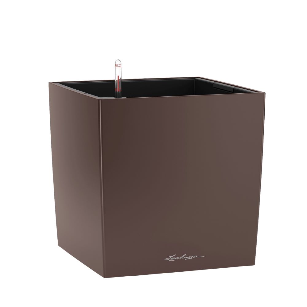 Ghiveci Lechuza Cube Premium 50 (49 x 49 x 49,5 cm) Espresso 16561