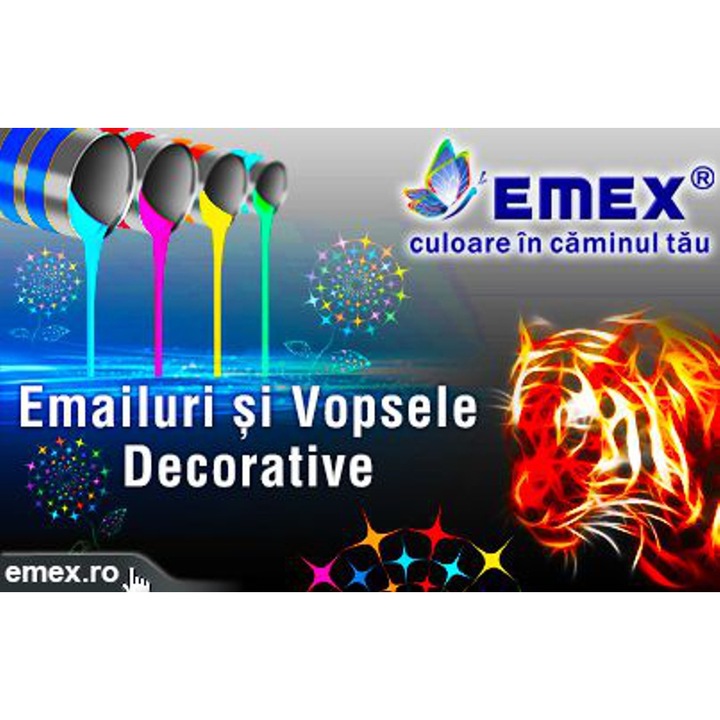 Email Epoxidic Emulsionat “Emex WD-E”, Gri, Bidon 10 Kg, Intaritor inclus
