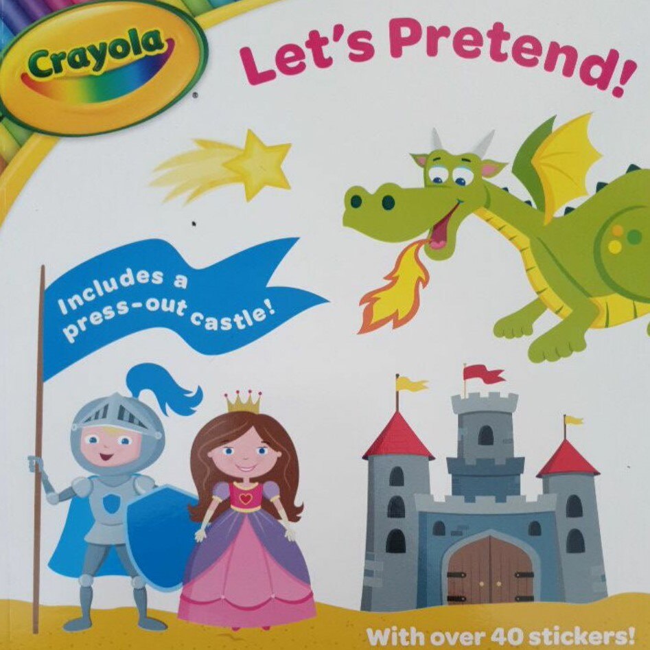 Carte de activitati cu autocolante Crayola - 32 pagini + 3 ani