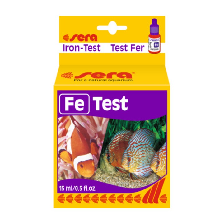 Тест за желязо от вода Sera Fe Test 15мл