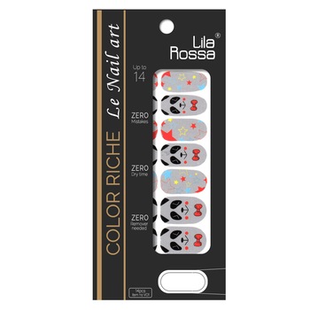 Sticker pentru unghii nail art, Lila Rossa, 14 in 1, nr 5 Sticker pentru unghii nail art, Lila Rossa, 14 in 1, nr 5