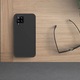 Мек силиконов кейс за Samsung Galaxy A42 5G, изработен от еластичен и ултра тънък силикон, Черен