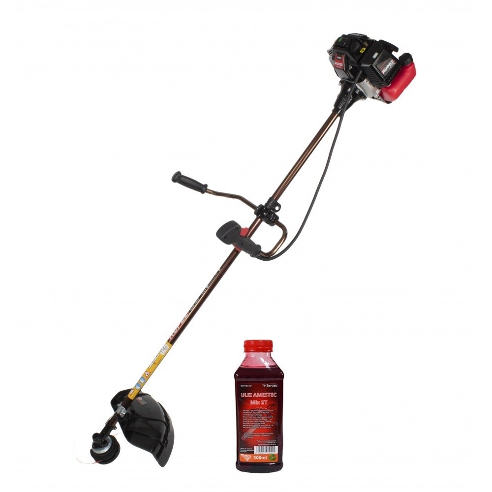 Trimmer benzina Elefant RZT-4200, 4200 W, 9000 RPM, 4.7 cp cu ulei de amestec