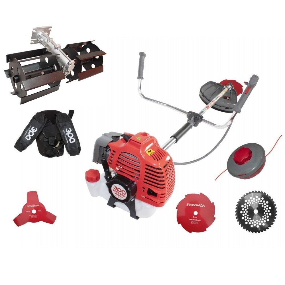 Motocoasa pe benzina Era MK-4200-P, 5.7 CP, 9000 rpm cu Prasitoare