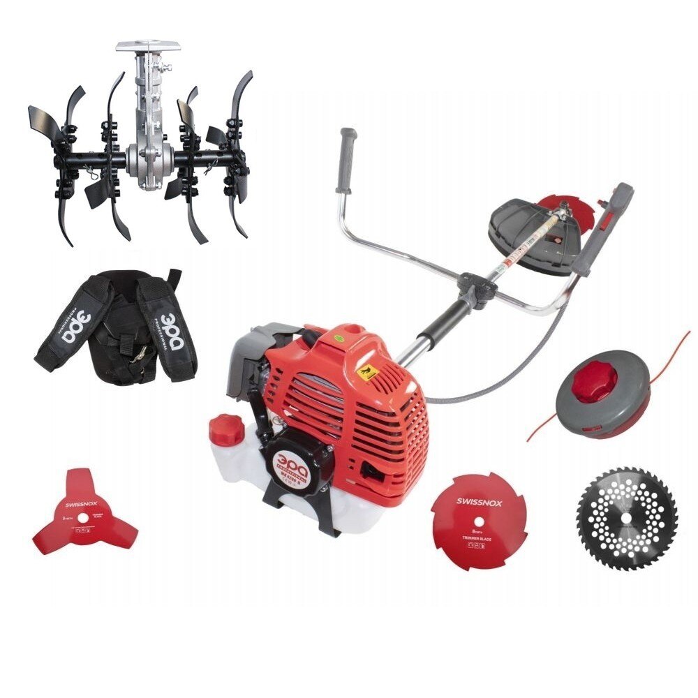 Motocoasa pe benzina Era MK-4200-P, 5.7 CP, 9000 rpm cu Cultivator