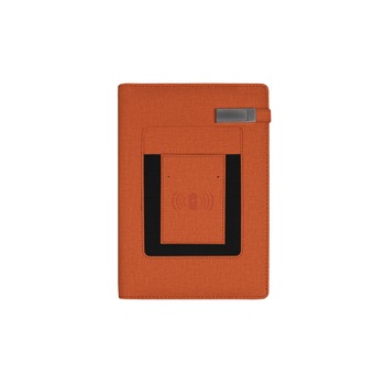 Agenda Bobo J20-4-12, portocaliu, A5, 66 pagini, cu baterie externa 10000MAH Agenda Bobo J20-4-12, portocaliu, A5, 66 pagini, cu baterie externa 10000MAH