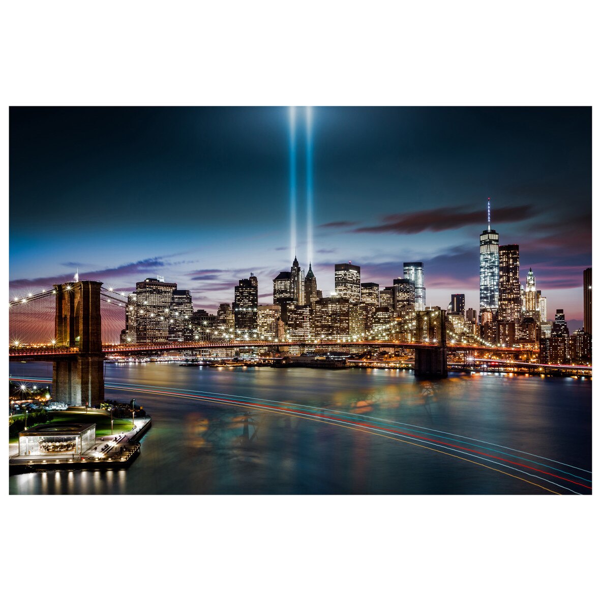 Fototapet Autoadeziv Brooklyn, New York - YBL-049, 100 x 150 cm