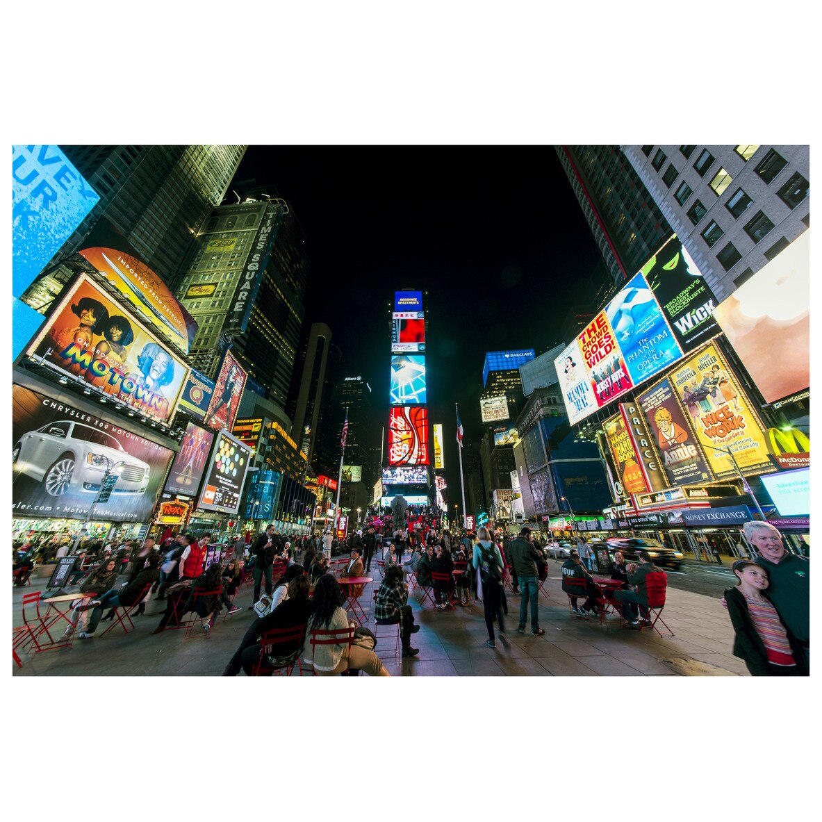 Fototapet Autoadeziv New York Streets - YBL-044, 100 x 150 cm