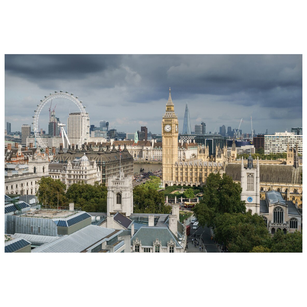 Fototapet Autoadeziv Londra, Palatul Westminster - YBL-107, 100 x 150 cm