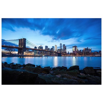 Fototapet Autoadeziv Brooklyn, New York - YBL-047, 100 x 150 cm Fototapet Autoadeziv Brooklyn, New York - YBL-047, 100 x 150 cm