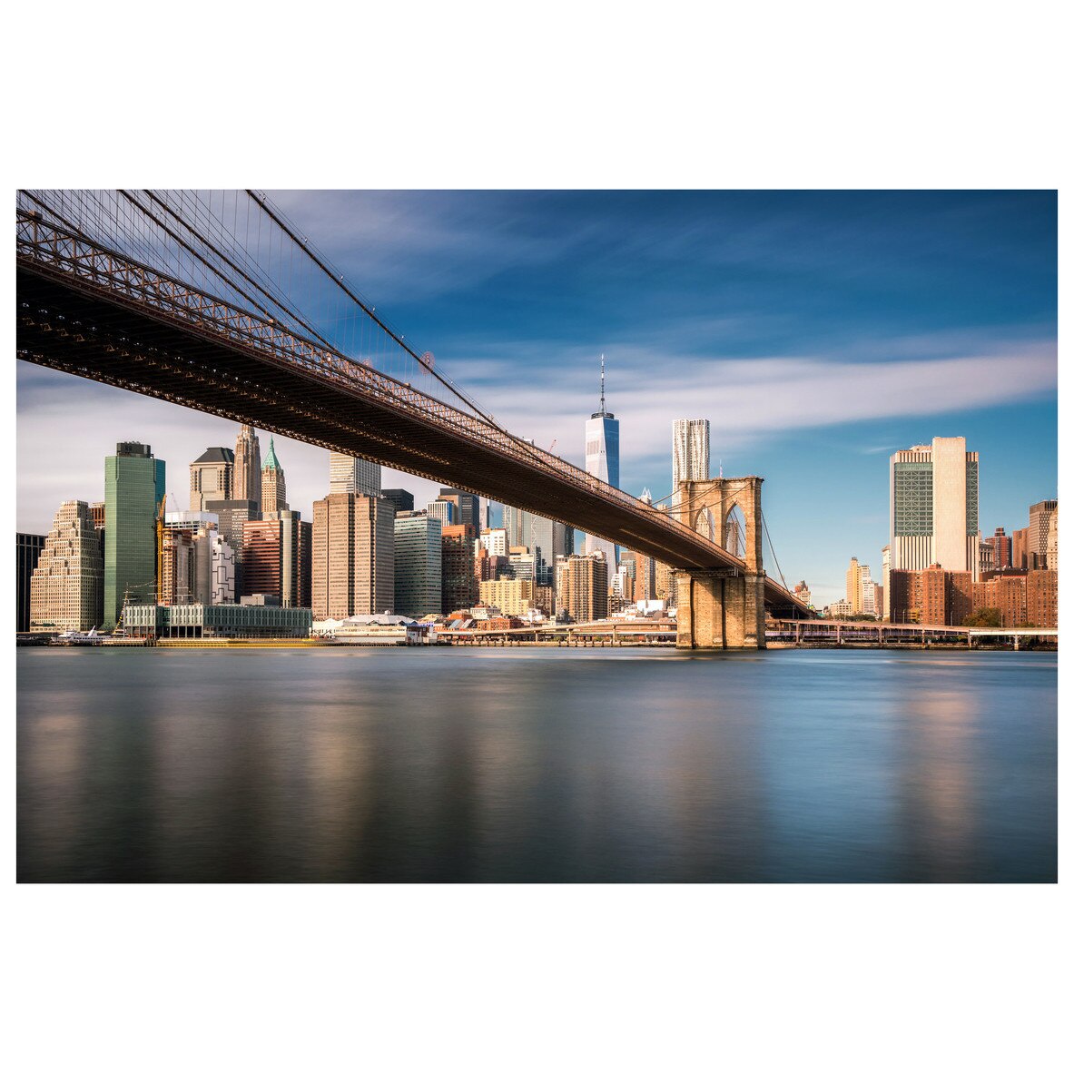 Fototapet Autoadeziv Brooklyn Bridge - YBL-083, 100 x 150 cm