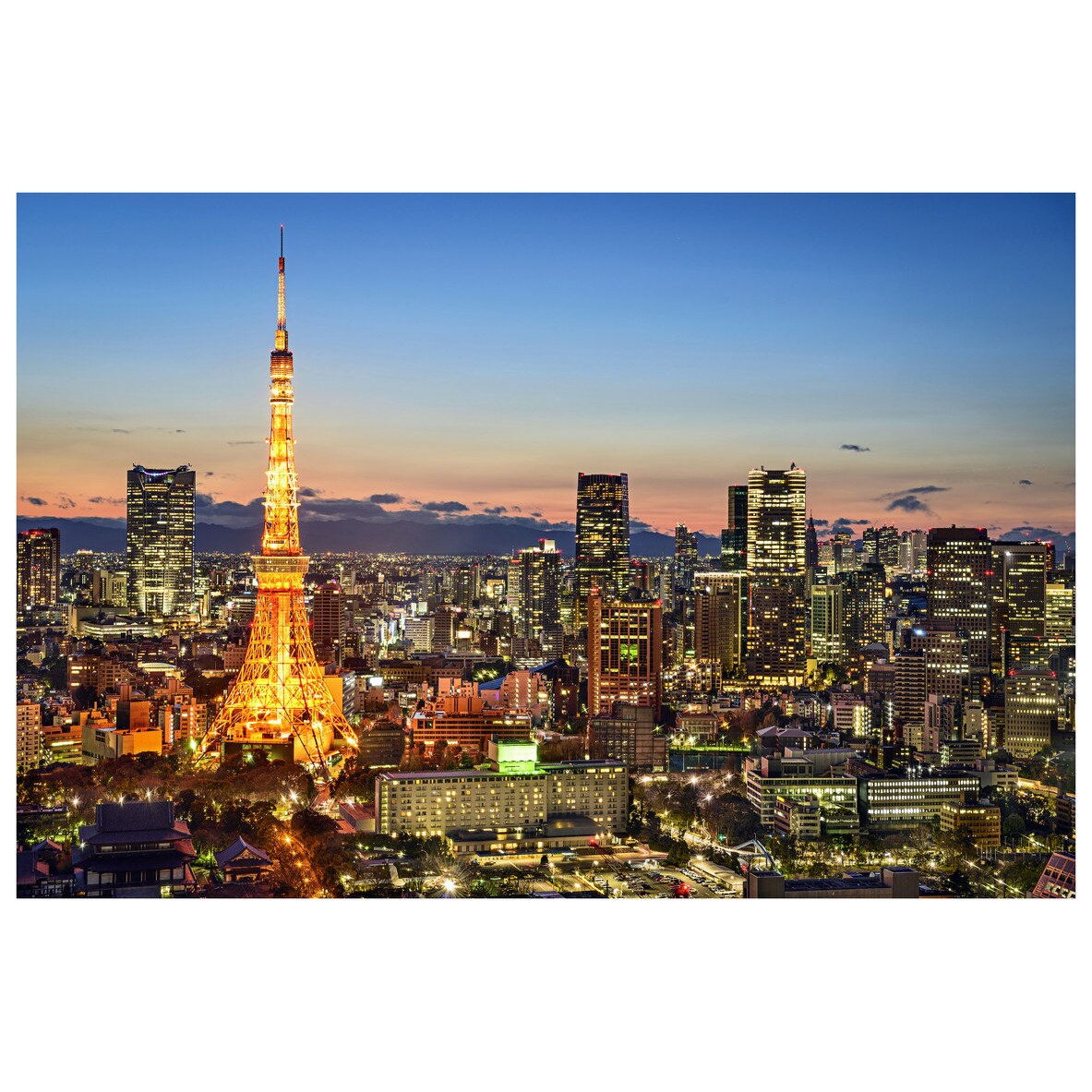 Fototapet Autoadeziv Tokyo Tower, Japonia - YBL-202, 100 x 150 cm