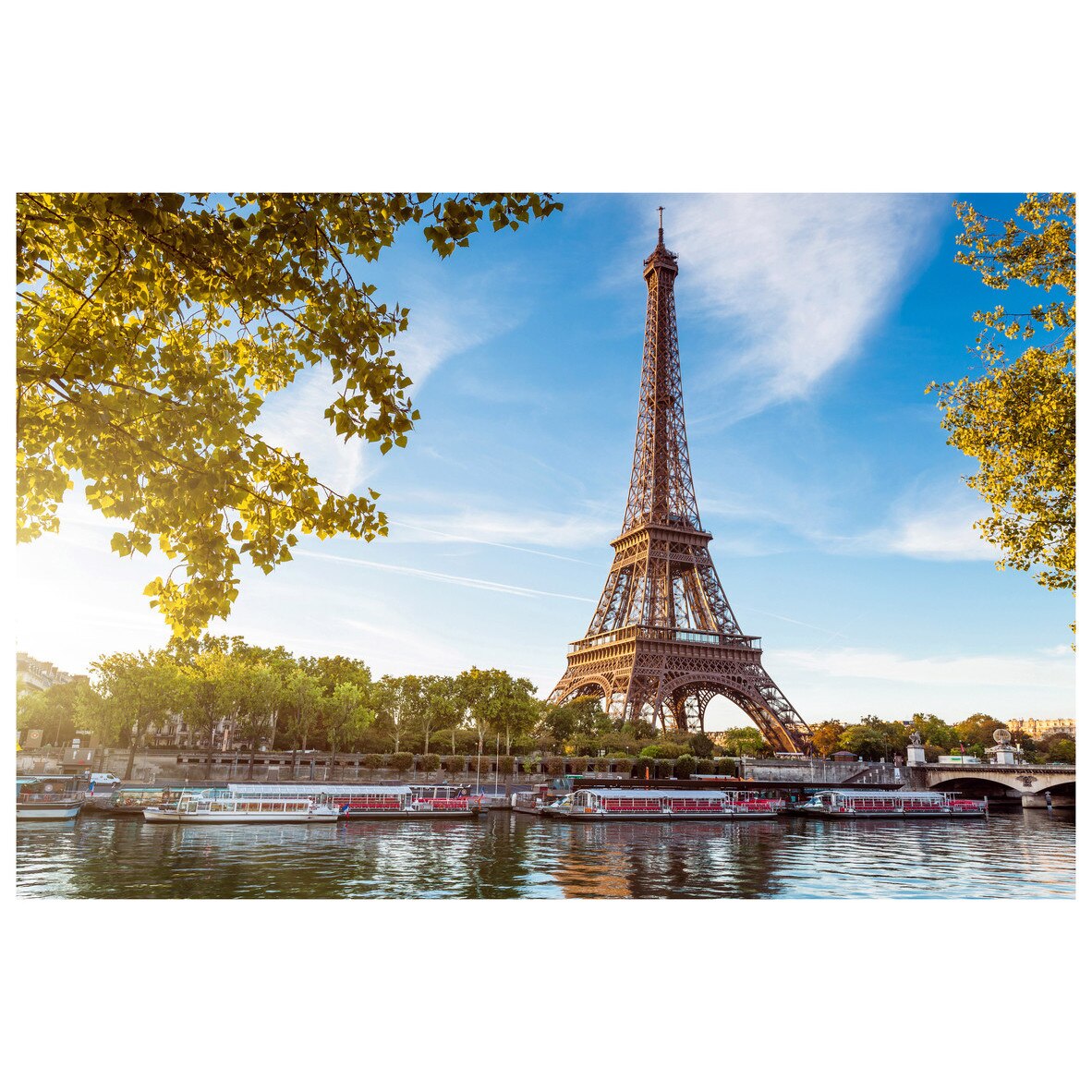 Fototapet Autoadeziv Turnul Eiffel, Paris - YBL-121, 100 x 150 cm