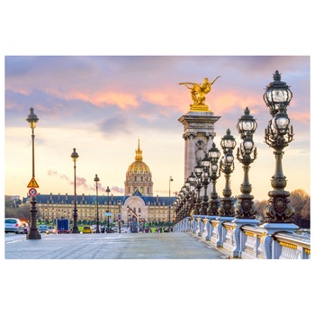 Fototapet Autoadeziv Paris, Podul Alexandru al III-lea - YBL-139, 100 x 150 cm Fototapet Autoadeziv Paris, Podul Alexandru al III-lea - YBL-139, 100 x 150 cm