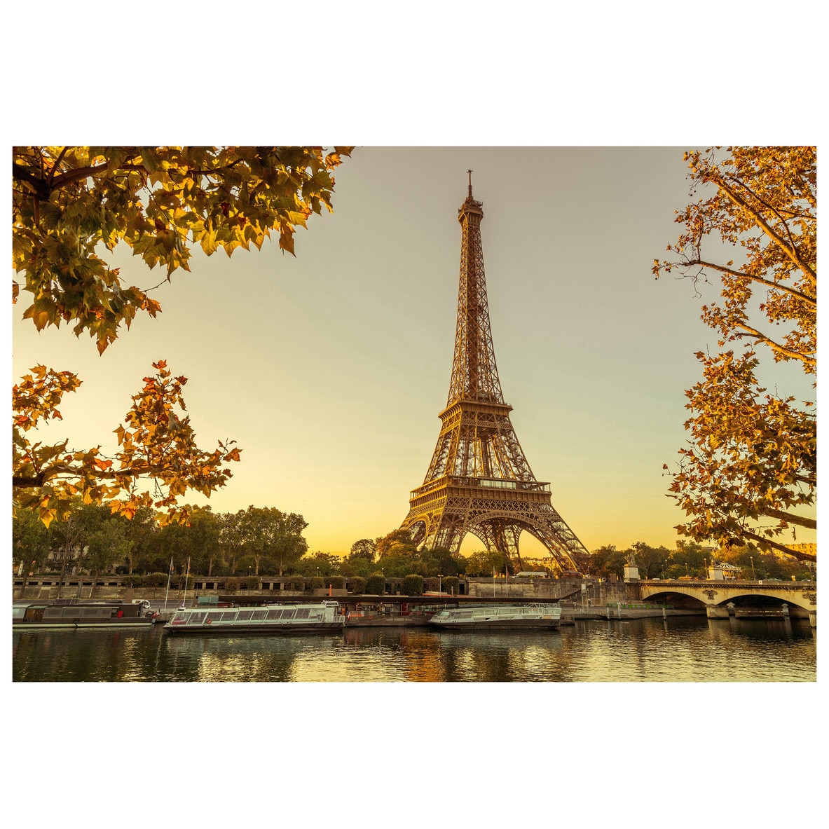 Fototapet Autoadeziv Turnul Eiffel, Paris - YBL-135, 100 x 150 cm