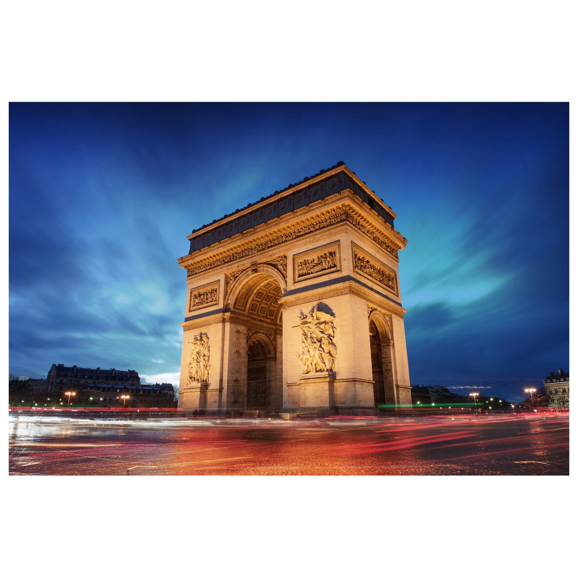 Fototapet Autoadeziv Paris, Arcul de Triumf - YBL-120, 100 x 150 cm