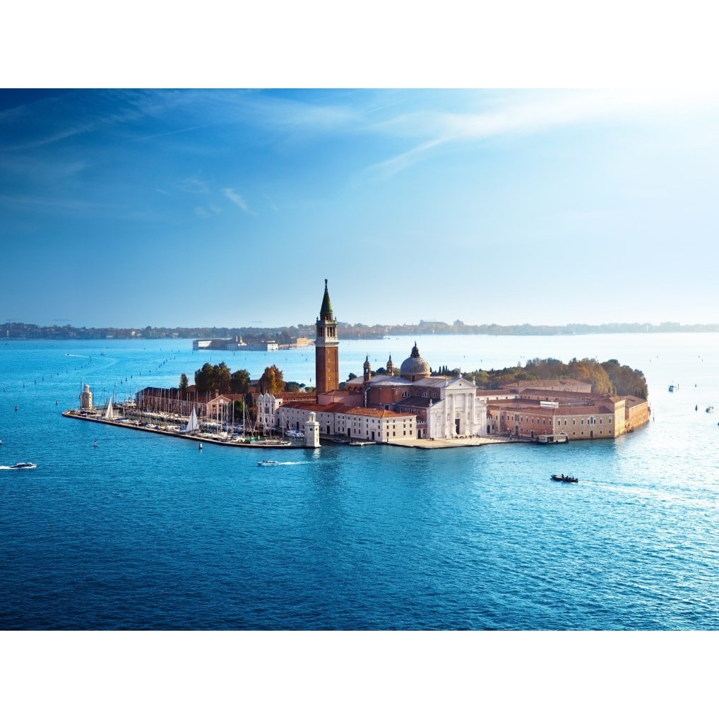 Fototapet autocolant PVC Insula-Monument, 180x240 cm