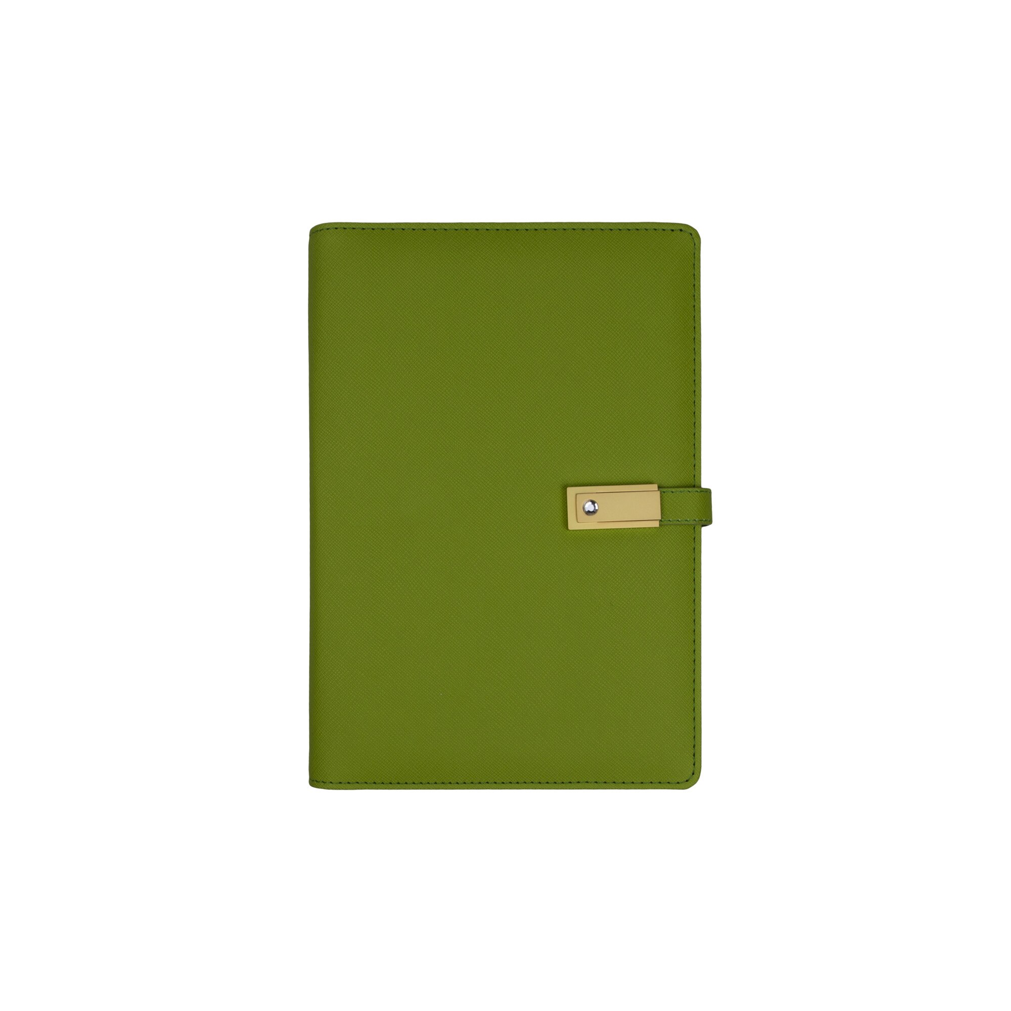 Agenda Bobo J20-4-13, verde, A5, 66 pagini, cu baterie externa 8000MAH