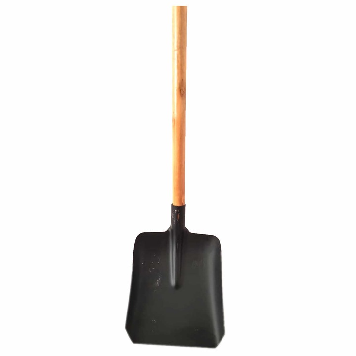 Lopata gri cu coada, carbon, 900g, metal