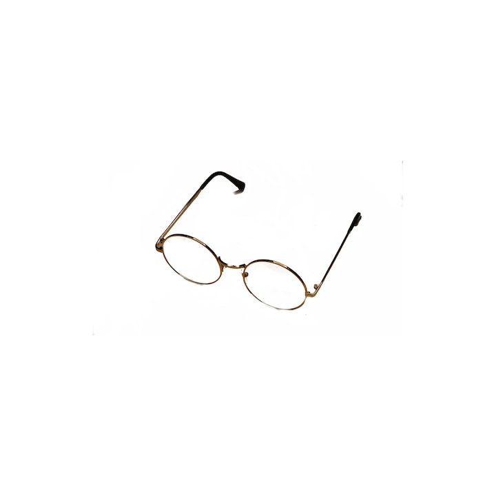 Golden Dot GLASSTIC Kerek szemüveg monitor szűrő lencsékkel, Arany színű keret