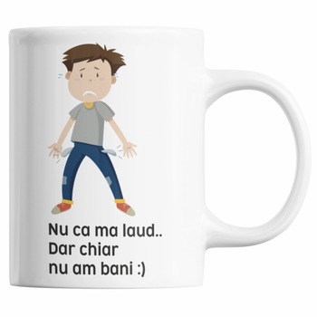 Cana cu mesaj amuzant pentru baieti, Priti Global, cadou de ziua barbatului,  Cana cu mesaj amuzant pentru baieti, Priti Global, cadou de ziua barbatului,