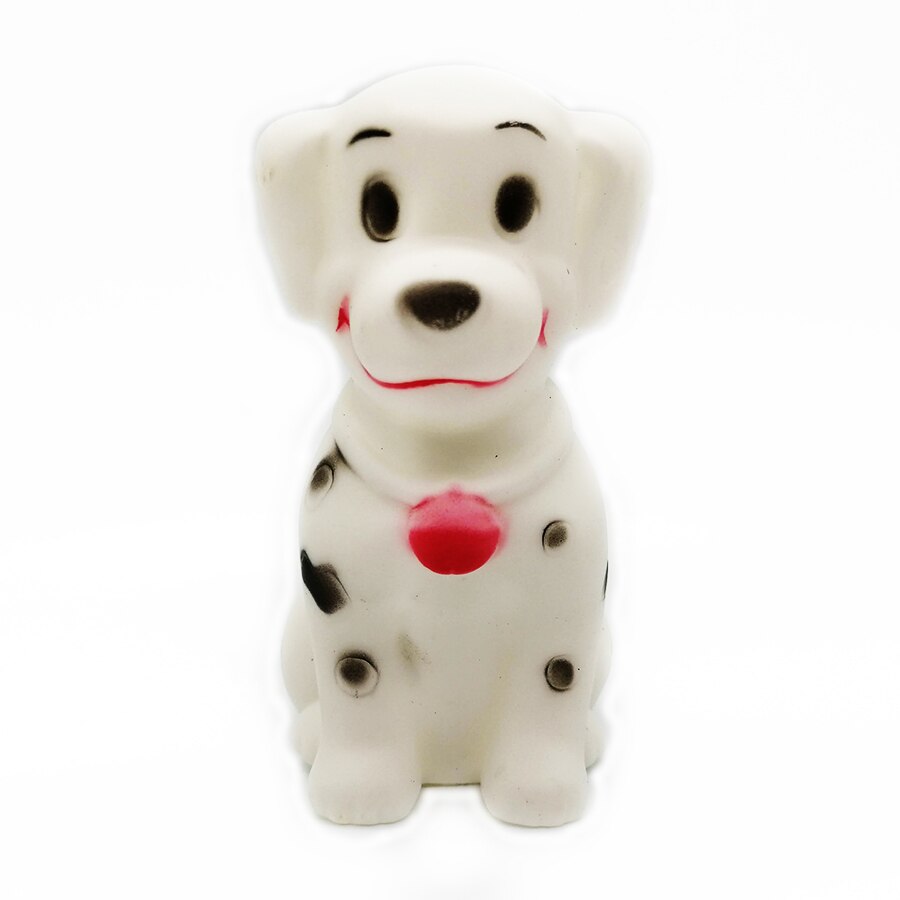 Jucarie figurina chitatitoare dalmatian, 8 cm
