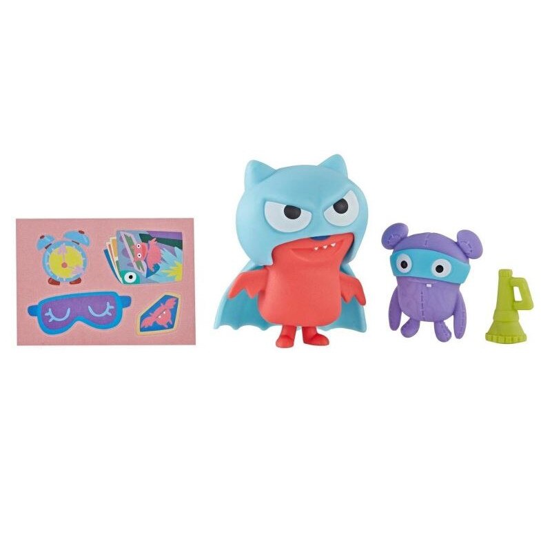 Set Figurina si accesorii Hasbro Uglodolls Liliacul norocos