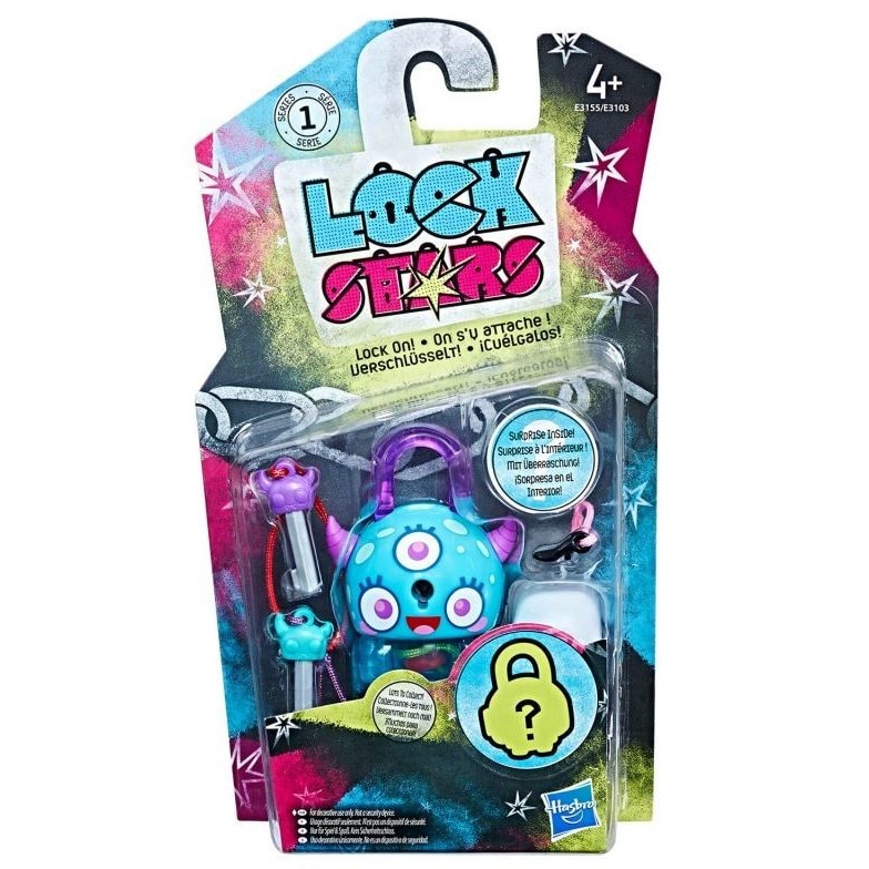 Figurina Hasbro Lock Stars Monstru cu coarne 20.5 cm