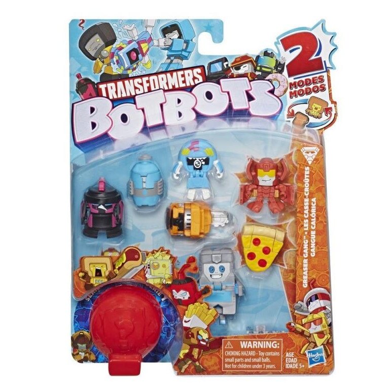 Set 2 figurine Hasbro Transformers Bot Bots Surpriza Creaser Gang
