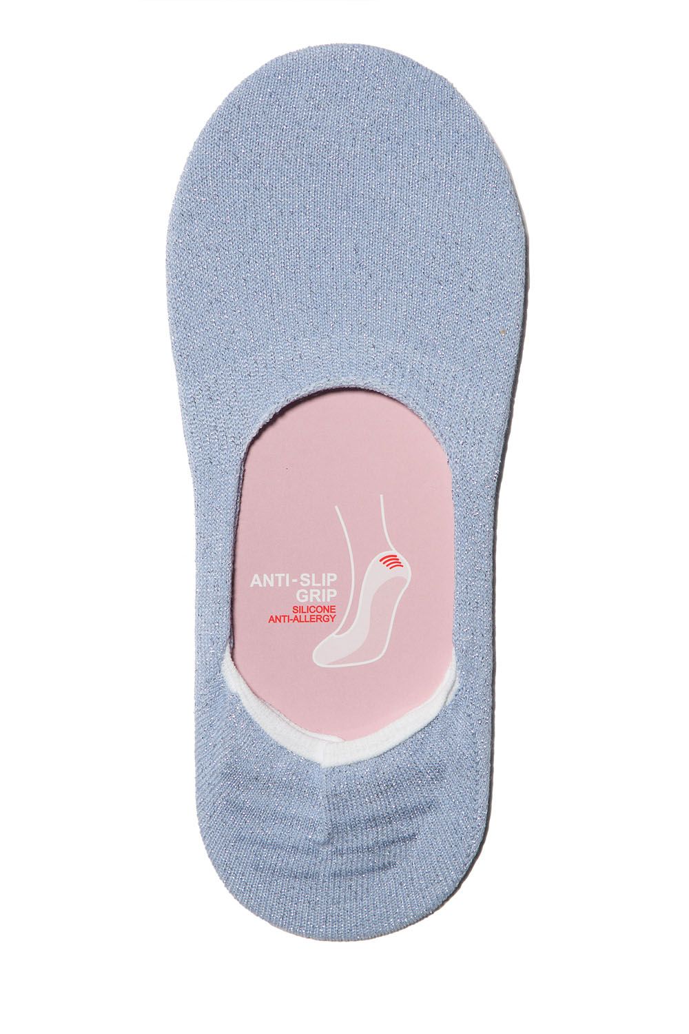 Talpici dama subtiri din bumbac cu insertii lurex Classic 000, Conte Elegant, Violet