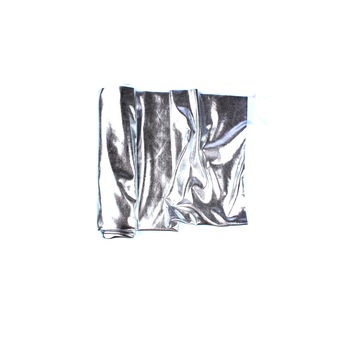 Tricot foliat LAMA, imitatie de piele, stralucire argintie, 50 x 150 cm Tricot foliat LAMA, imitatie de piele, stralucire argintie, 50 x 150 cm