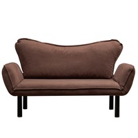 canapea cu brate rabatabile 2 locuri maro 150x65cm imagen 31_0_
0
