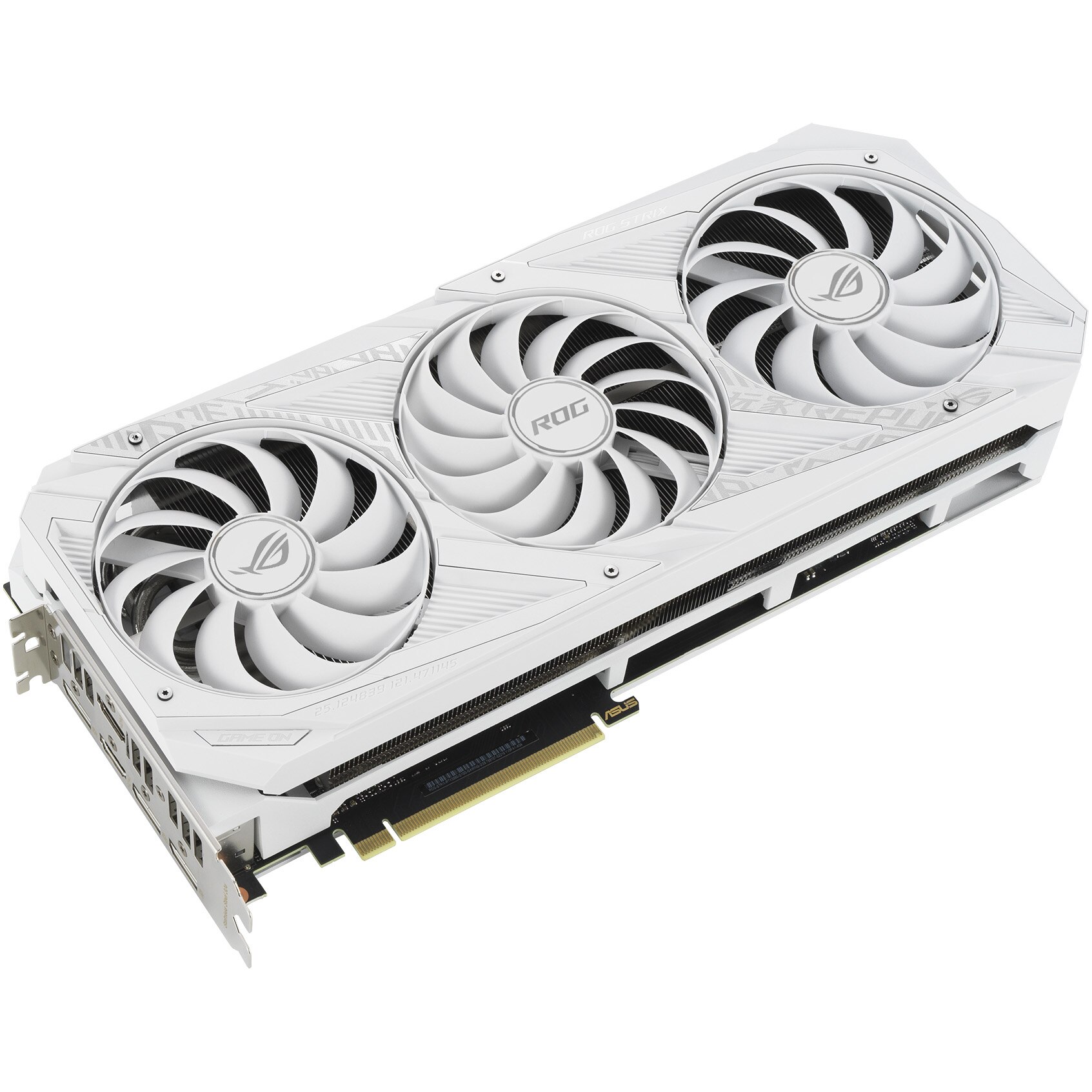 Placa video ASUS ROG Strix GeForce® RTX™ 3070 White Edition, 8GB