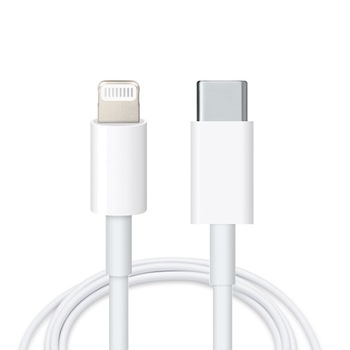 Cablu de date lightning - Type C compatibil cu Apple iPhone 11, 11Pro, 11 Pro Max, 12 Mini, 12, 12 Pro, 12 Pro Max, premium Quality, alb Cablu de date lightning - Type C compatibil cu Apple iPhone 11, 11Pro, 11 Pro Max, 12 Mini, 12, 12 Pro, 12 Pro Max, premium Quality, alb