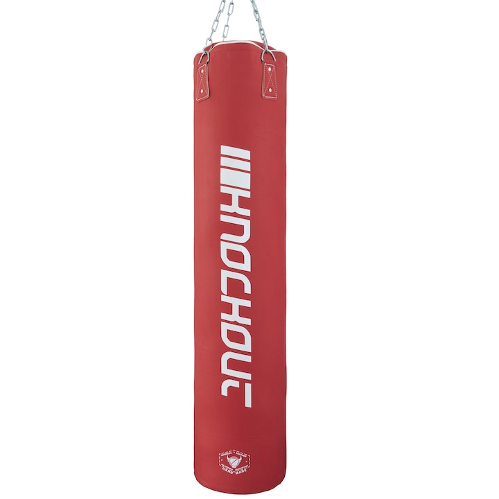 Боксов чувал Knockout Skintex, 1,2 м, Червен