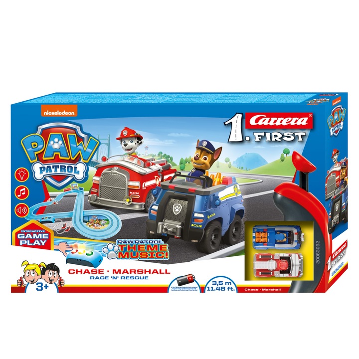 Pista de curse, Carrera, Paw Patrol, Cursa de salvare, 3,5 m