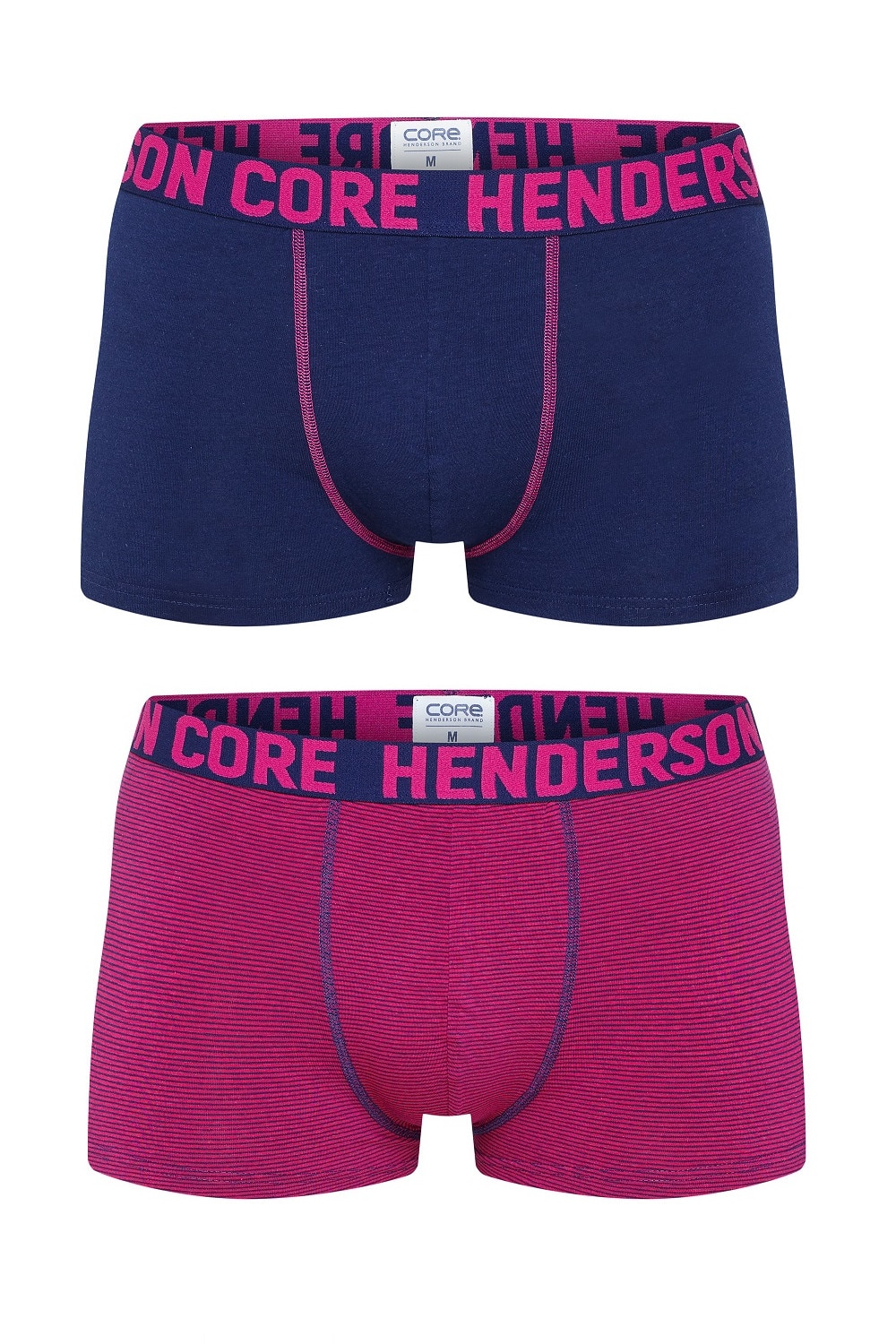Set 2 perechi de boxeri pentru barbati, Henderson Rank 2, Multicolor, 2XL INTL