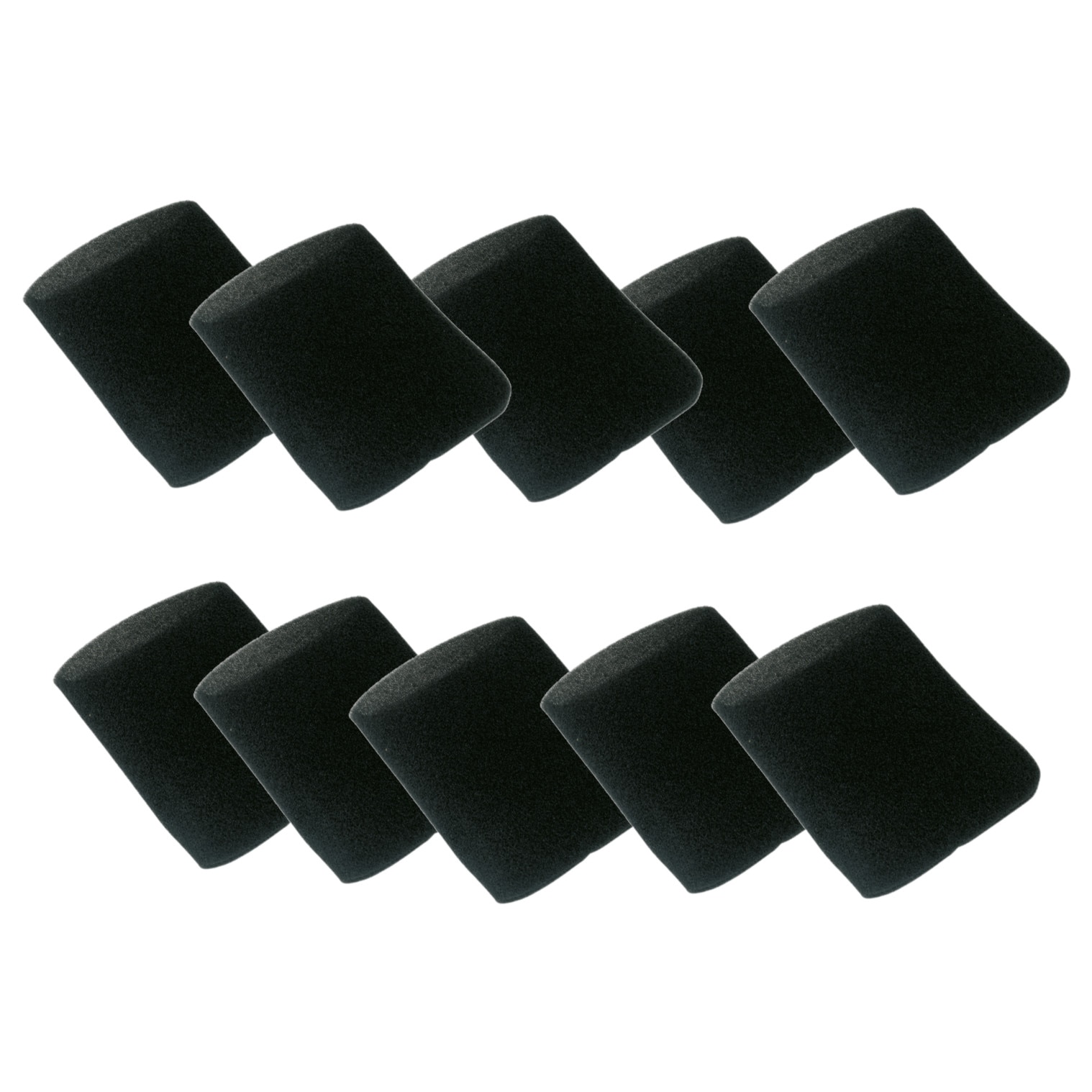 10 Filtre din spuma/burete pentru aspiratoarele Sealey PC200 & PC300