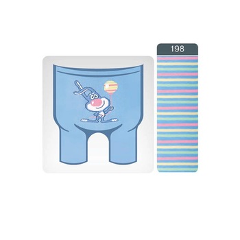 Ciorapi subtiri pentru copii din bumbac Tip-Top 198, Conte Elegant, Blue, 62-74 CM Ciorapi subtiri pentru copii din bumbac Tip-Top 198, Conte Elegant, Blue, 62-74 CM
