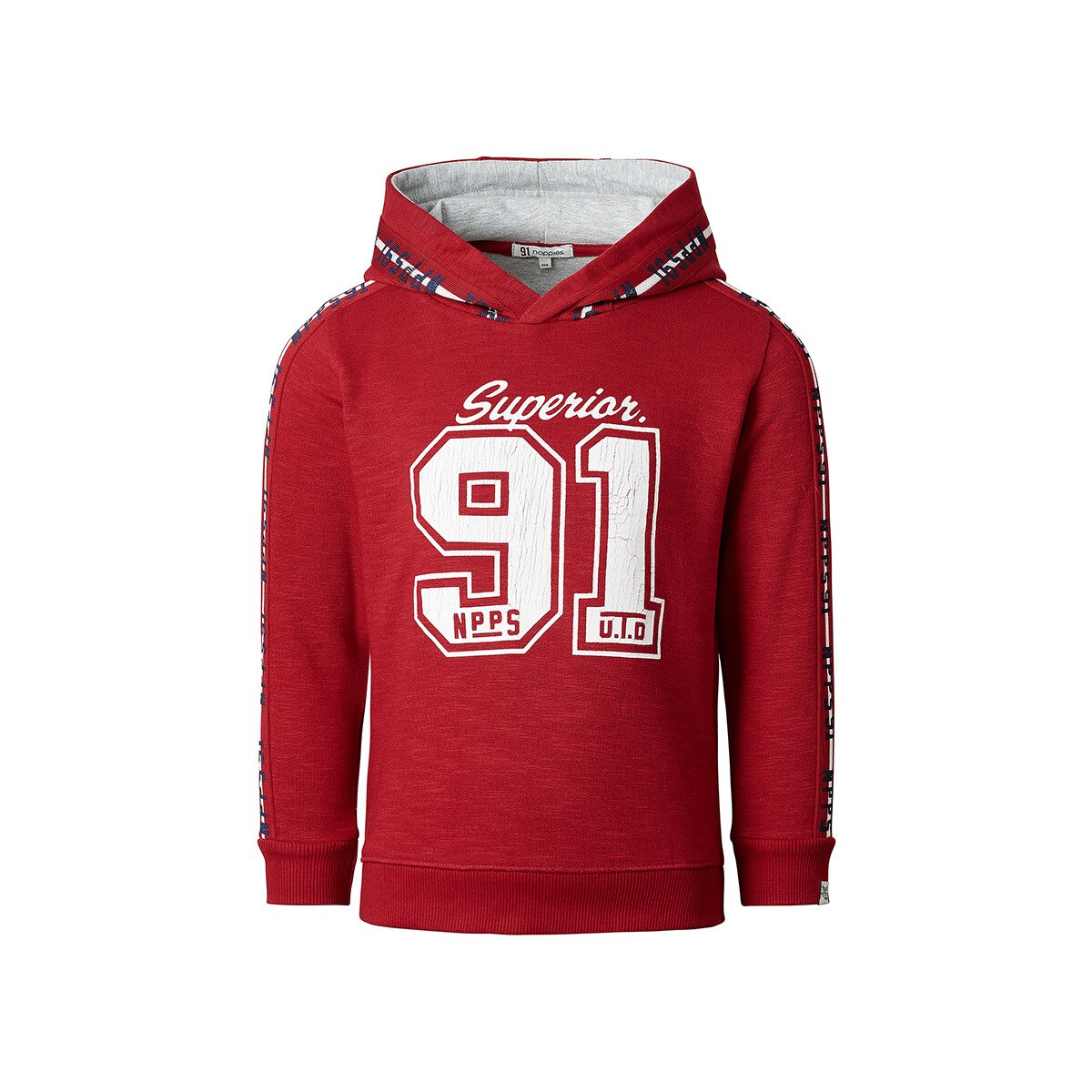 Hanorac baieti, Noppies, cu gluga, Hanover, rosu