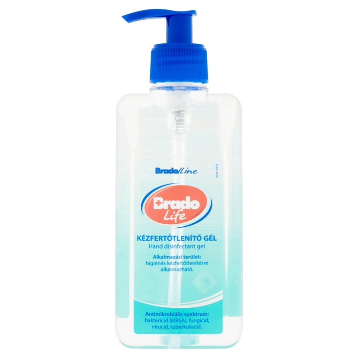 Gel dezinfectant igienic pentru maini Brado Life 500 ml